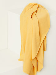Load image into Gallery viewer, Blonde Yellow Organic Gem Pointelle Knit | Mind The Maker | By The Half Yard