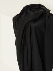 Load image into Gallery viewer, Black Organic Gem Pointelle Knit | Mind The Maker | By The Half Yard