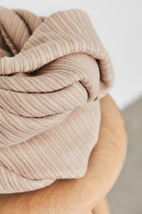 Dune Organic Selanik Rib Knit | Mind The Maker | By The Half Yard