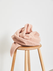 Load image into Gallery viewer, Rose Organic Selanik Rib Knit | Mind The Maker | By The Half Yard

