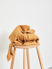 Load image into Gallery viewer, Dry Mustard Organic Selanik Rib Knit | Mind The Maker | By The Half Yard
