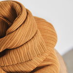 Load image into Gallery viewer, Dry Mustard Organic Selanik Rib Knit | Mind The Maker | By The Half Yard
