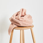Load image into Gallery viewer, Rose Organic Selanik Rib Knit | Mind The Maker | By The Half Yard
