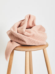 Load image into Gallery viewer, Rose Organic Selanik Rib Knit | Mind The Maker | By The Half Yard
