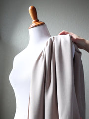 Load and play video in Gallery viewer, Taupe Cupro Double Knit Techno