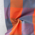 Load image into Gallery viewer, Plaid in Cobalt &amp; Red Swedish Holiday | Fableism Supply Co
