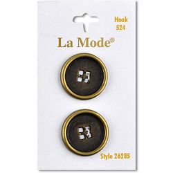 7/8" Gold Buttons | LaMode