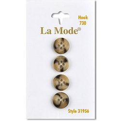 7/16" Tan Buttons | LaMode