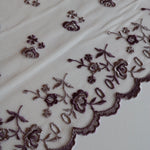 Load image into Gallery viewer, Violet &amp; Purple Rhapsody 9" Wide Embroidered Lace Trim
