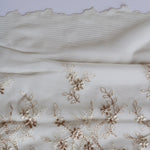 Load image into Gallery viewer, Sugar Cookie Beige 9" Wide Embroidered Lace Trim
