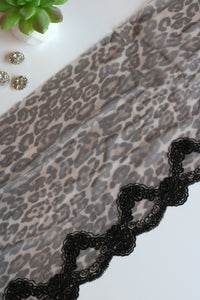 Feisty 9" Wide Embroidered Lace Trim
