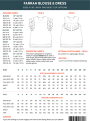 Load image into Gallery viewer, Farrah Top &amp; Dress | Chalk + Notch Patterns