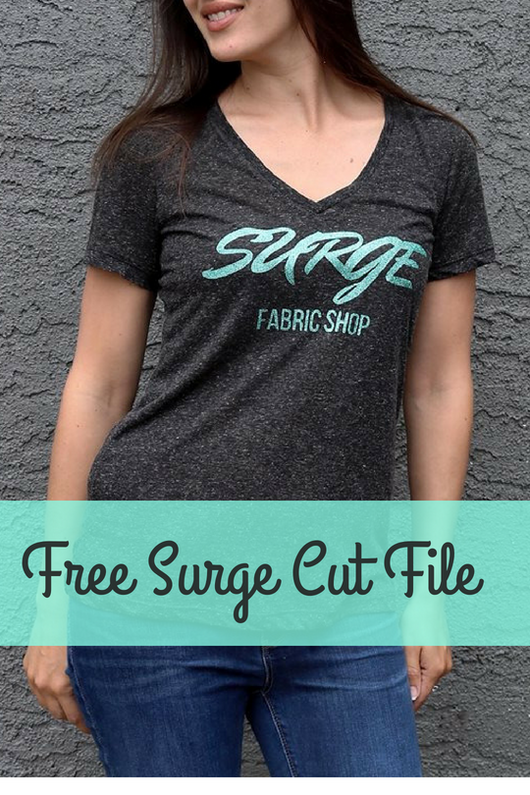 Surge Fabric Shop HTV Cut File