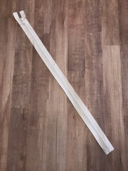 Load image into Gallery viewer, #5 White Separating Jacket Plastic Zipper 22"