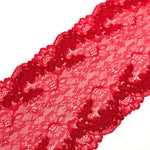 Load image into Gallery viewer, Red 9&quot; Wide Stretch Lace
