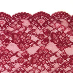 Load image into Gallery viewer, Rouge 9&quot; Wide Stretch Lace
