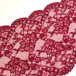 Load image into Gallery viewer, Rouge 9&quot; Wide Stretch Lace
