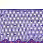 Load image into Gallery viewer, Purple &amp; Red 8.5&quot; Wide Stretch Lace
