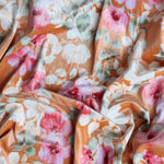 Load image into Gallery viewer, Jillian on Sweet Orange Stretch Velvet
