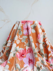 Load image into Gallery viewer, Jillian on Sweet Orange Stretch Velvet
