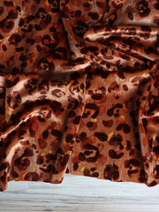 Load image into Gallery viewer, Zephyr on Caramel Stretch Velvet