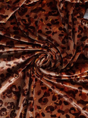 Load image into Gallery viewer, Zephyr on Caramel Stretch Velvet