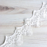 Load image into Gallery viewer, White 4.5" Wide Venice Lace
