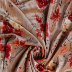 Load image into Gallery viewer, Marla on Tan Stretch Velvet
