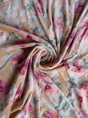 Load image into Gallery viewer, Jillian on Pearly Peach Stretch Velvet