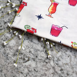 Load image into Gallery viewer, Margaritaville on Ivory Double Brushed Poly
