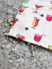 Load image into Gallery viewer, Margaritaville on Ivory Double Brushed Poly
