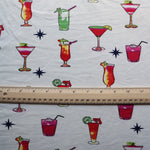 Load image into Gallery viewer, Margaritaville on Ivory Double Brushed Poly
