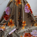 Load image into Gallery viewer, Marla on Tate Olive Stretch Velvet
