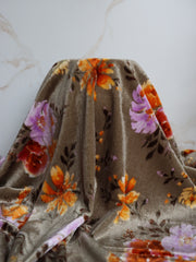 Load image into Gallery viewer, Marla on Tate Olive Stretch Velvet