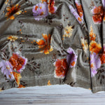 Load image into Gallery viewer, Marla on Tate Olive Stretch Velvet
