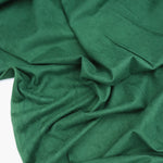 Load image into Gallery viewer, Hunter Green Microsuede Jersey Knit
