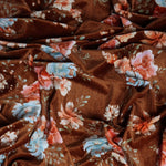 Load image into Gallery viewer, Marla on Sepia Brown Stretch Velvet
