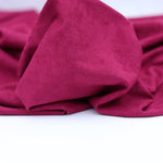 Load image into Gallery viewer, Sangria Microsuede Jersey Knit
