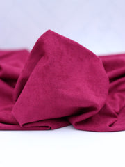 Load image into Gallery viewer, Sangria Microsuede Jersey Knit
