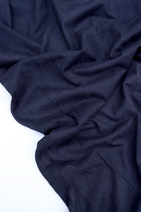 Black Microsuede Jersey Knit
