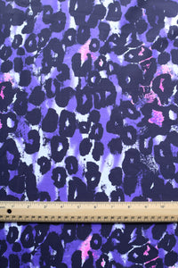 Purple Cheetah Premium Athletic Nylon/Spandex