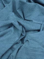 Load image into Gallery viewer, Sea Blue Microsuede Jersey Knit