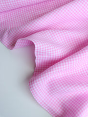 Load image into Gallery viewer, Pink Small Check | Limerick Linen Yarn Dyed | Robert Kaufman