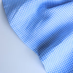 Load image into Gallery viewer, Periwinkle Small Check | Limerick Linen Yarn Dyed | Robert Kaufman
