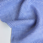 Load image into Gallery viewer, Royal Small Check | Limerick Linen Yarn Dyed | Robert Kaufman
