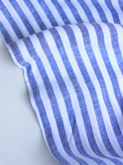 Load image into Gallery viewer, Royal Thick Stripe | Limerick Linen Yarn Dyed | Robert Kaufman