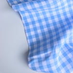 Load image into Gallery viewer, Periwinkle Medium Check | Limerick Linen Yarn Dyed | Robert Kaufman
