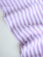 Load image into Gallery viewer, Wisteria Thick Stripe | Limerick Linen Yarn Dyed | Robert Kaufman