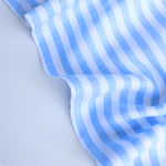 Load image into Gallery viewer, Periwinkle Thick Stripe | Limerick Linen Yarn Dyed | Robert Kaufman
