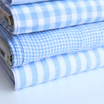 Load image into Gallery viewer, Periwinkle Medium Check | Limerick Linen Yarn Dyed | Robert Kaufman
